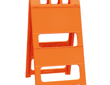 Plasticade® All-Plastic Barricade Orange