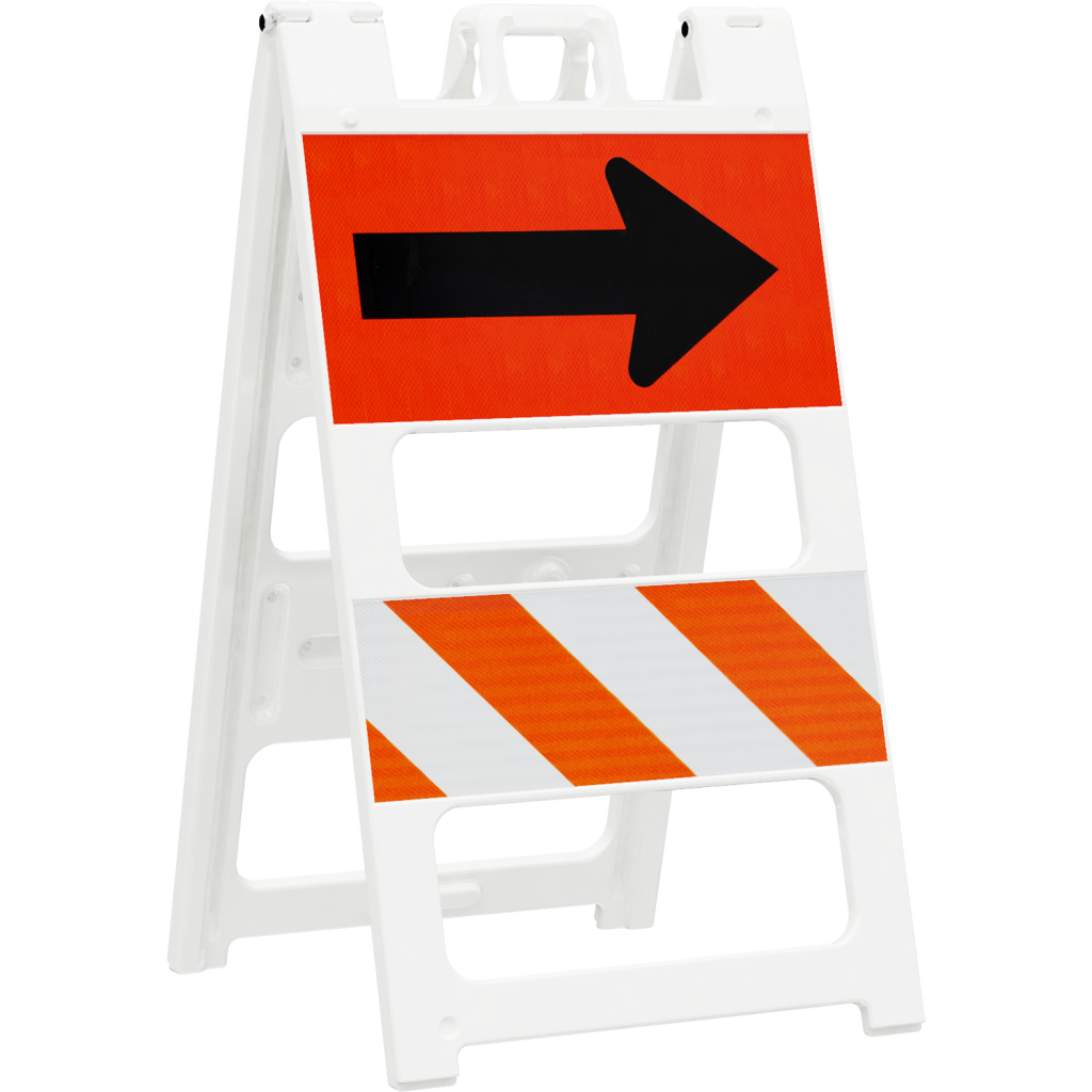 Plasticade® Type II Barricade (Arrow Legend)
