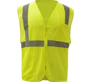 Class 2 Mesh Vest - Lime