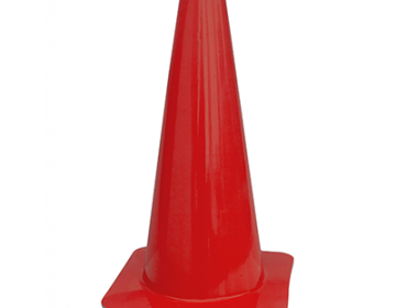 18" All Red Traffic Cones - 3 lbs (case of 20 cones)