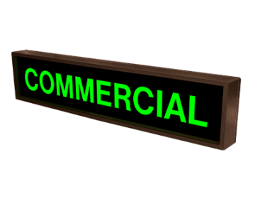 COMMERCIAL LED Sign - Backlit