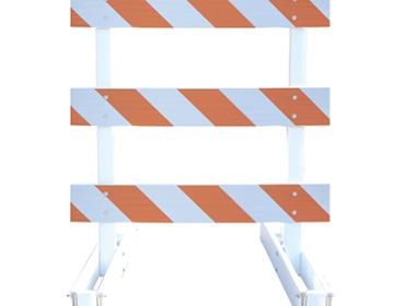 Plasticade Break-Away Type III Barricade Kit (4' Boards)