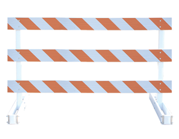 Plasticade Break-Away Type III Barricade Kit (8' Boards)