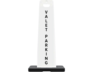 Vertical Panel 45" Valet Parking Sign (VALET PARKING)