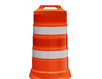 Commander™ Traffic Drum (4" EG Sheeting)