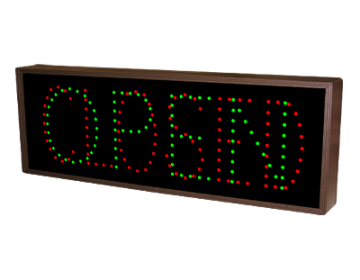 OPEN | CLOSED LED Sign (Direct-view) - 9" x 26"