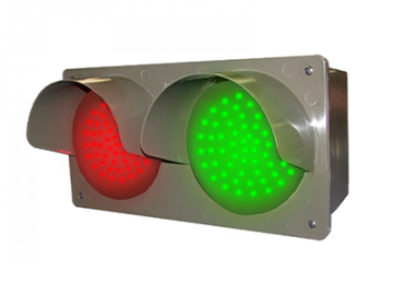 Dual LED Traffic Controller (Horizontal) - Polycarbonate