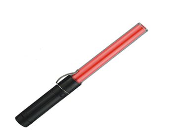 11" Red LED Traffic Baton with Magnet