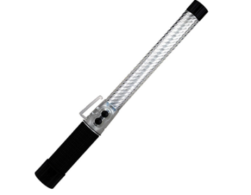 16" Heavy-Duty Traffic Wand with Red & Green LEDs and Siren