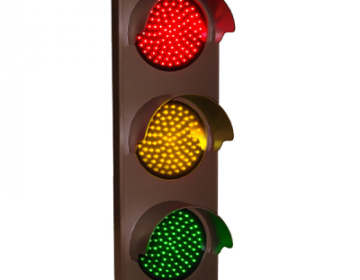 Triple LED Traffic Controller (Vertical)
