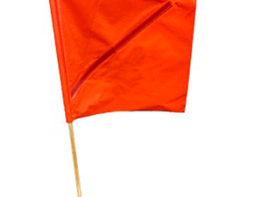 20" Airport Barrier Vinyl Flag