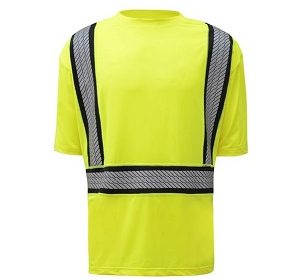 Class 2 Anti-Snag Safety T-Shirt - Lime