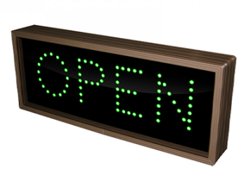 OPEN LED Sign - Direct-view
