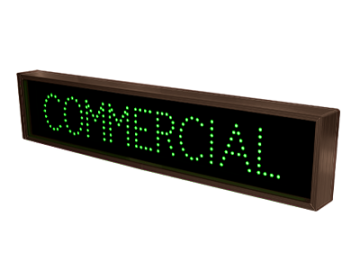 COMMERCIAL LED Sign - Direct-view