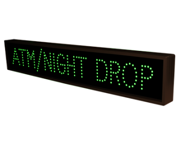 ATM | NIGHT DROP LED Sign