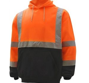Class 3 Fleece Pullover Sweatshirt - Orange