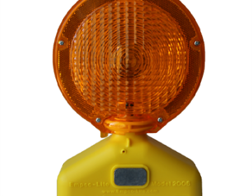 3-Way Amber Type A, C Barricade Light