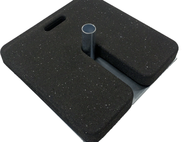 Pipe & Drape Rubber Base Weight (20 lbs. or 30 lbs.)