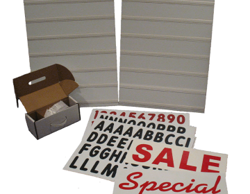 Message Board Kit for Portable Sign Stands - Set of 2