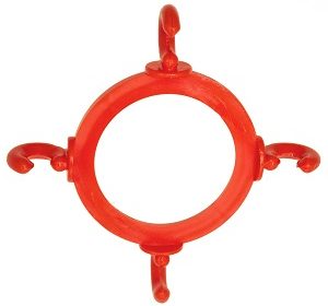 Traffic Cone Chain Connector Topper - 10 Count