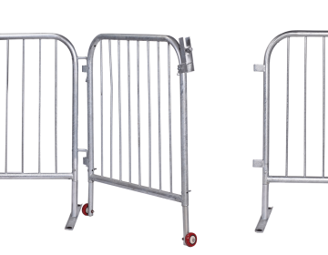 CrowdMaster™ Heavy-Duty Steel Barrier Pedestrian Gate - 38"