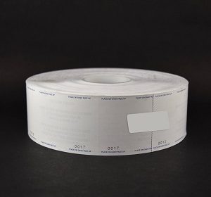 Replacement Thermal Paper Roll for Cale Pay & Display Station, Numbered - 4 Rolls
