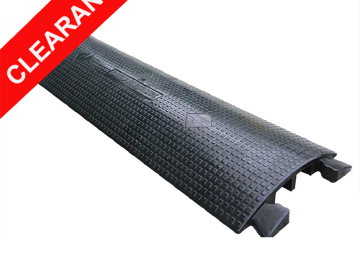 2" x 1" Two-Channel TPU Dropover Cable Cover