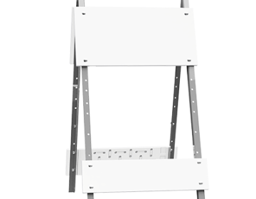 Combocade® Barricade (8" Top, 6" Bottom) - No Sheeting