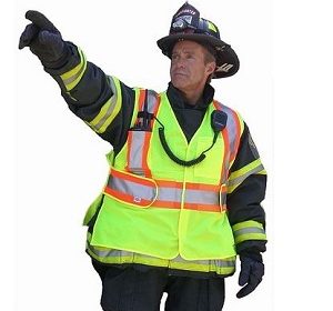 Class 2 Public Safety Vest - Lime Safety Vest- 8 Count