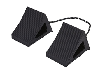 Elasco 7" Large Vehicle Heavy-Duty Wheel Chock (Pair)