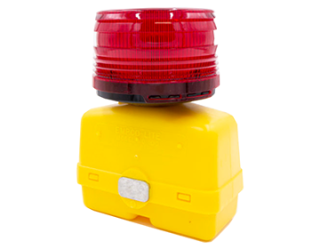 360-Degree Red LED Airport Barricade Light - Case of 10