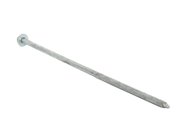 12" Galvanized Spike Hardware Kit