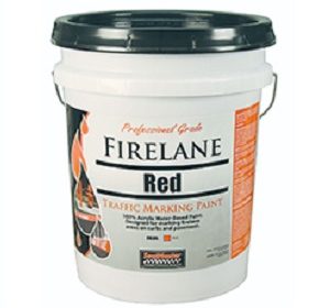 Firelane Red Traffic Paint 5 Gallon Pail