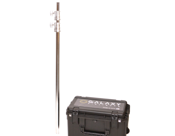 Portable LED Balloon Light Tower with Telescoping Pole Mount