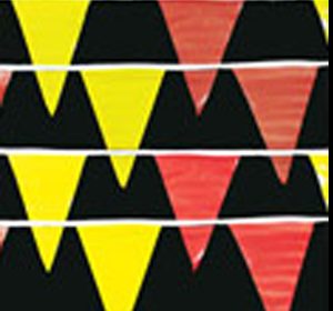OSHA Perimeter Flag Markers 12" x 18" - Case of 10