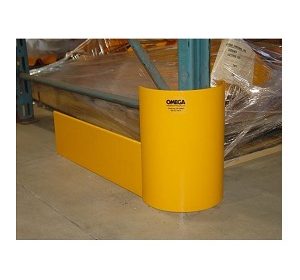 Rack Shield 42" End Guard Set (6" H) - Yellow