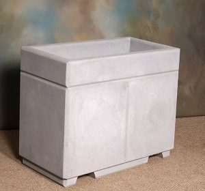 48" Rectangular Concrete Planter 48" L x 24" W x 30" H