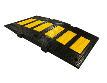 Premium Textured Rubber Speed Hump
