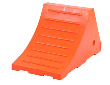 Heavy-Duty Plastic Wheel Chock (30 Ton)
