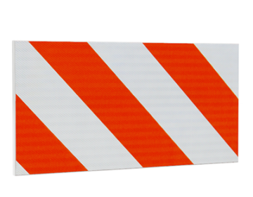 Plastic Boards for Type I and II Barricades (12" x 24")