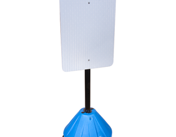 Portable Pole 2™ Wheeled Sign Stand