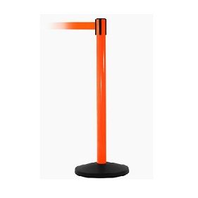 SafetyMaster Retracting 2" H Belt Barriers 11' Belt