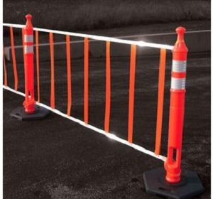 Roll-Up Fence Portable Barrier 79" Length