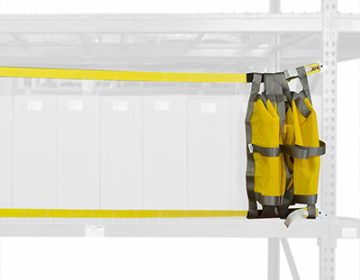 Sliding Pallet Rack Safety Net