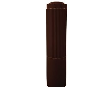 Ribbed Decorative Bollard Cover - 10" x 48"