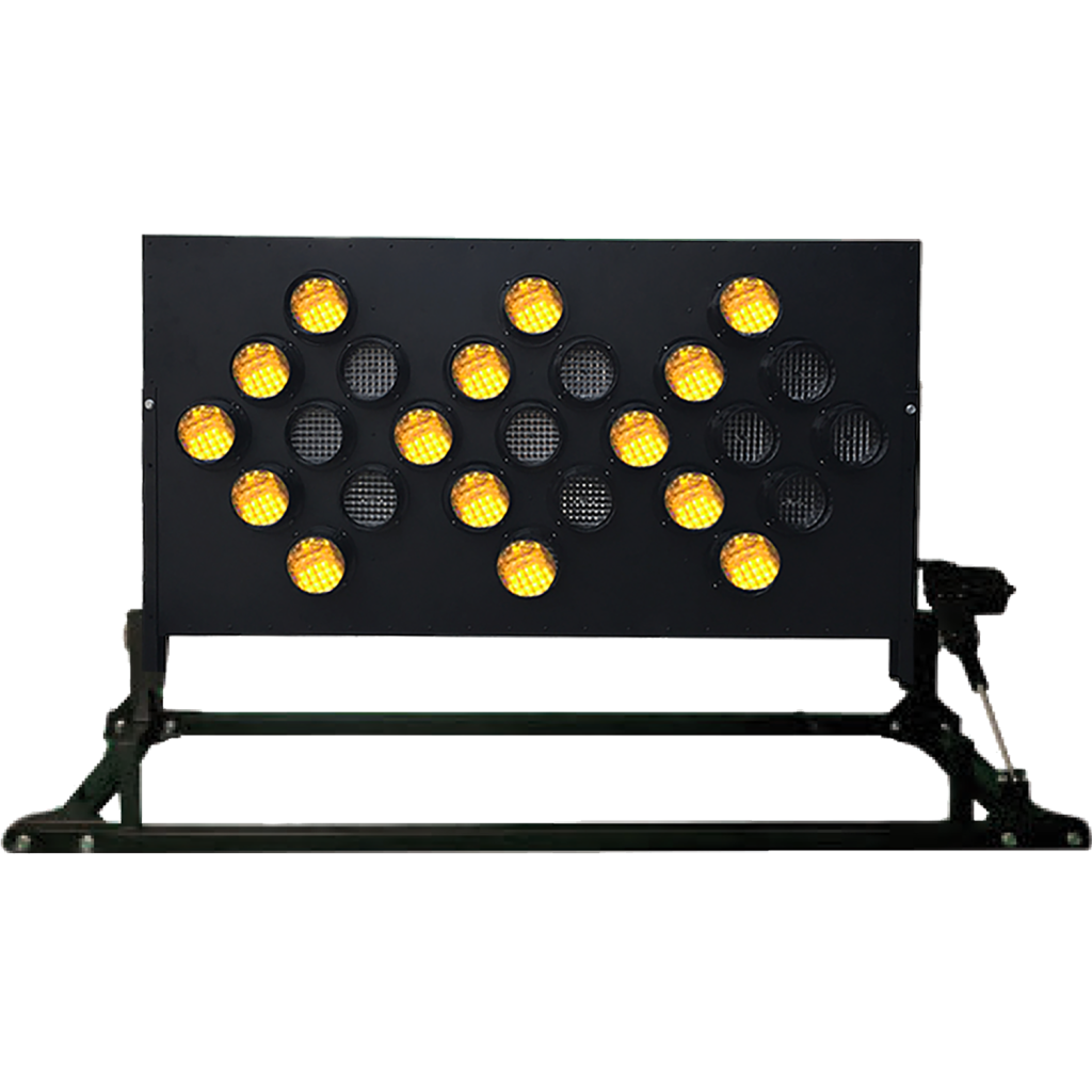 Low-Profile Truck & Trailer Mount LED Arrow Board - 30" x 60"