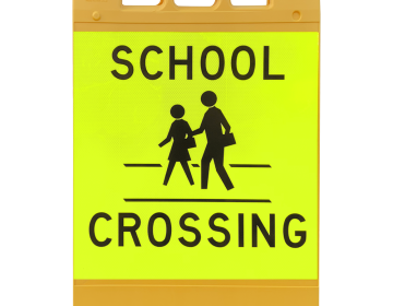 School Crossing Portable Sign Stands