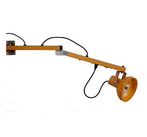 Single Strut Adjustable Dock Light 24" - Polycarbonate