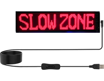 Customizable Flexible LED Window Banner Sign