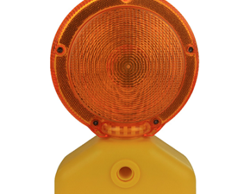 Type A & C Red or Amber Barricade Light (D-Cell batteries)